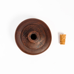 Деревянный сосуд (графин) для жидкости из сибирского кедра GR4