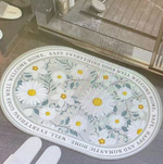 Коврик для ванной 38*58"Ромашки»