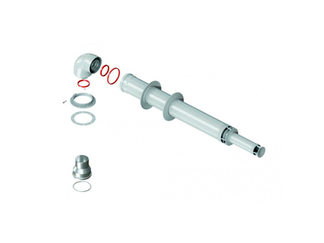 Комплект коаксиального дымохода 60/100 (унив., кроме Navien, Immergas) L750 с антиобл.нак. Federica Bugatti