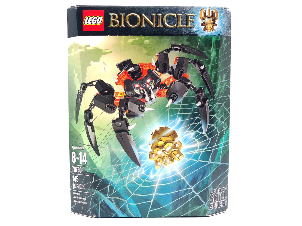 Конструктор Bionicle LEGO 70790 Лорд Паучий Череп