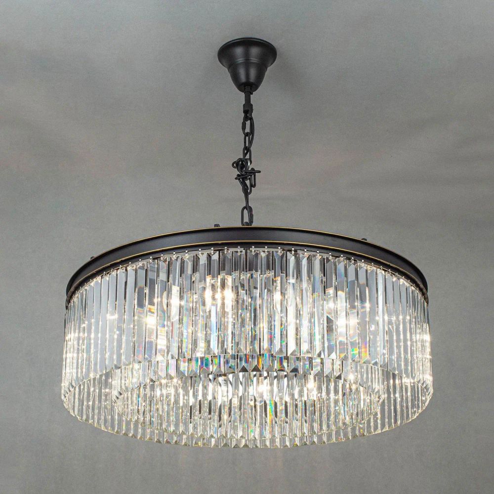 Citilux Мартин CL332161 Люстра хрустальная подвесная Прозрачная