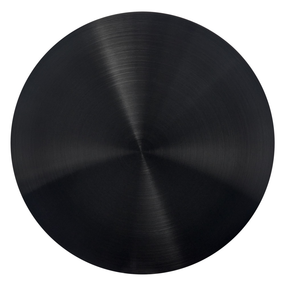 Кофейный столик Angel 40x55см, чёрный мрамор, металл