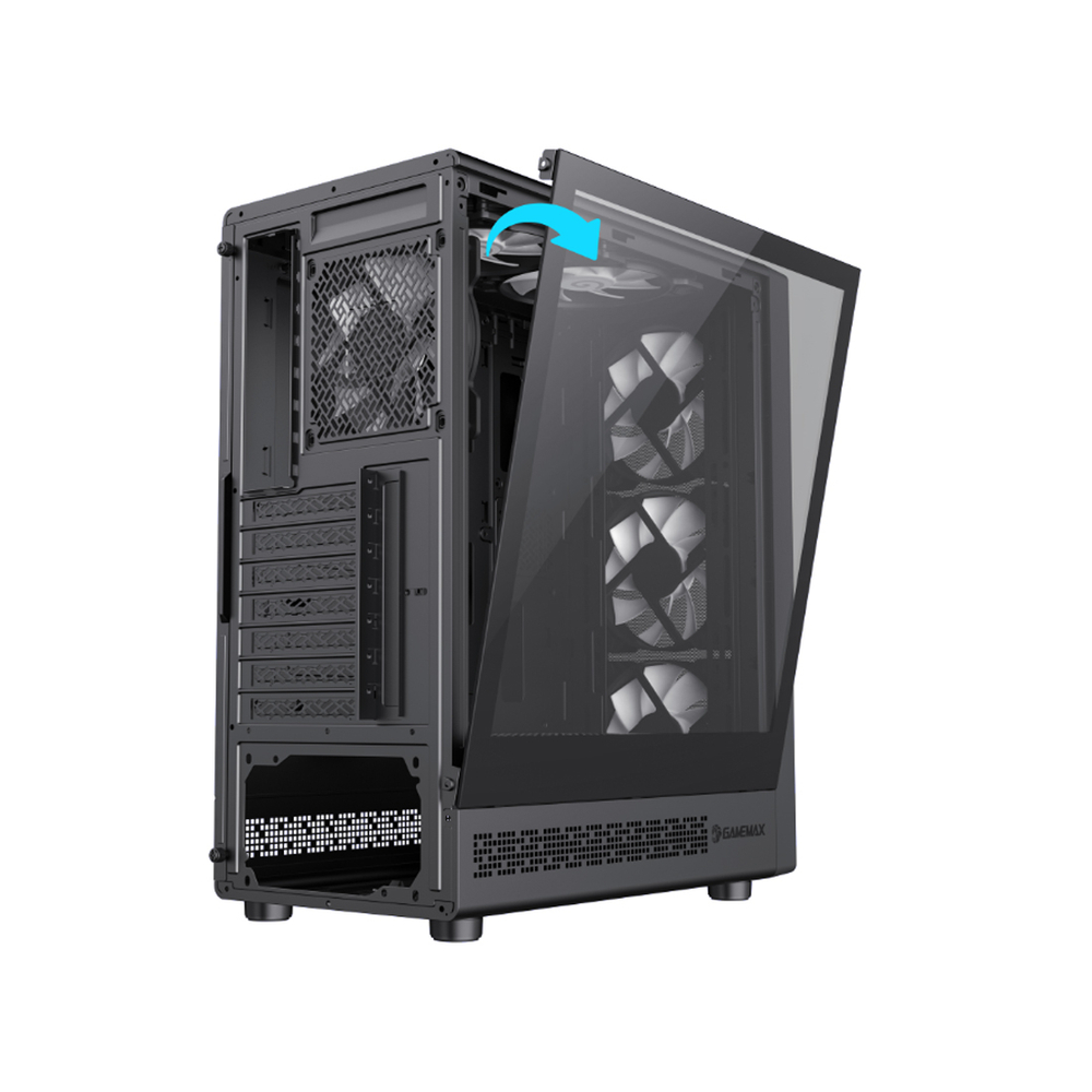 Компьютерный корпус Gamemax Storm 2 AB Black без Б/П