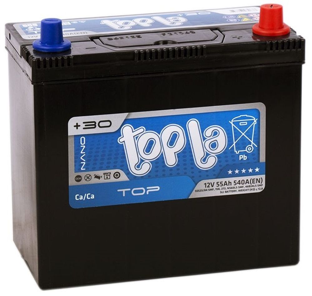 Topla Top Asia 6CT- 55 ( 65B24 ) аккумулятор