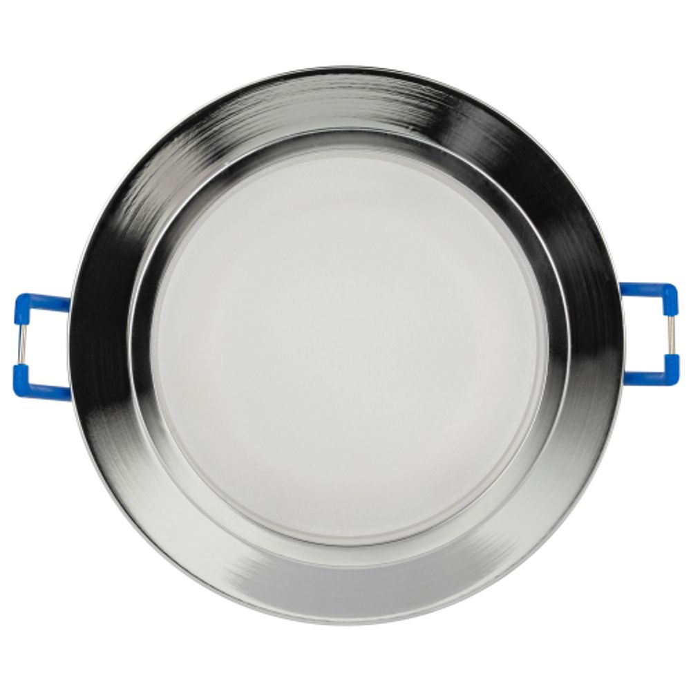 Светильник встраиваемый декоративный ЭРА DK99 CH под лампу MR16 GU5.3 хром | Декоративные встраиваемые светильники