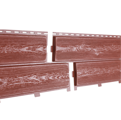 Панель фасадная Ю-Пласт Хокла Брусника Колор 2000х225 мм