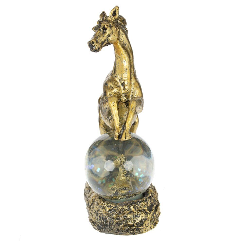 GAEM Фигурка декор в стекл шаре "Лошадь", L10 W5 H14 см, 2в.
