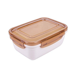 Контейнер воздухонепр. прямоугольный КРЕМОВЫЙ 1400 мл.