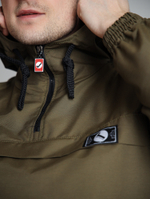 Анорак мужской без утеплителя хаки Город Горький