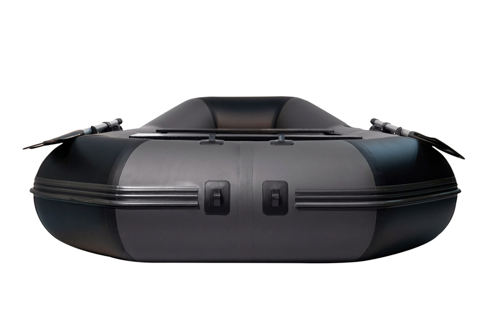 Броня-300 М серый-черный (лодка ПВХ с усилением)