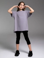 Футболка детская на физкультуру оверсайз