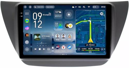 Магнитола для Mitsubishi Lancer 9, Cedia, Evolution 7-9 - Teyes CC4-PRO монитор 9.5" 2K QLED на Android 13, Быстрейшая, Snapdragon 778G, ИИ, CarPlay, DSP, 4G SIM-слот