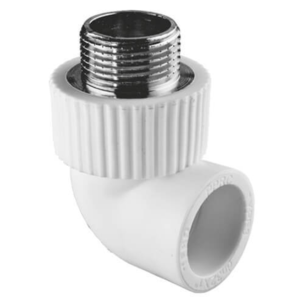 Угольник комбинированный наружная резьба TEBO C--TB 25 х 1/2*