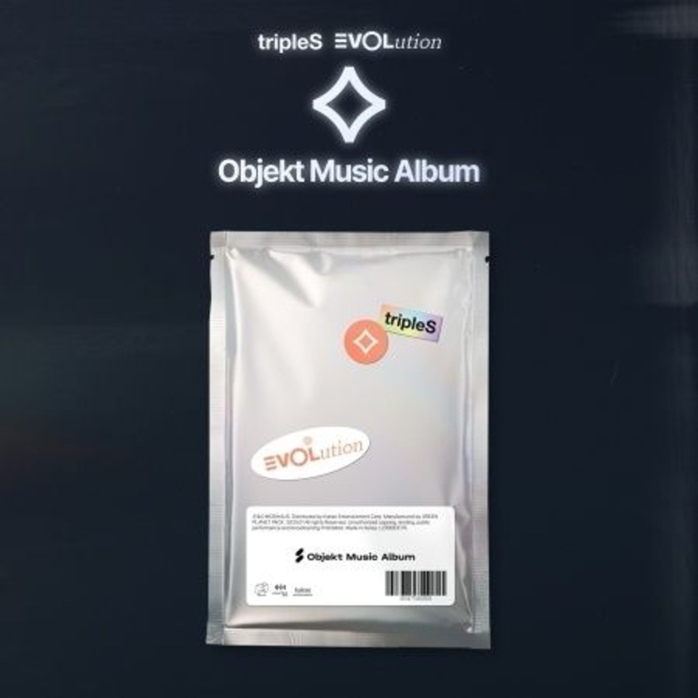 Альбом tripleS - EVOLUTION < MUJUK > Mini Album OBJEKT MUSIC ALBUM