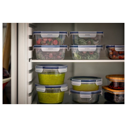 IKEA 365+ Контейнер для продуктов с крышкой, круглый/пластик, 450 мл
