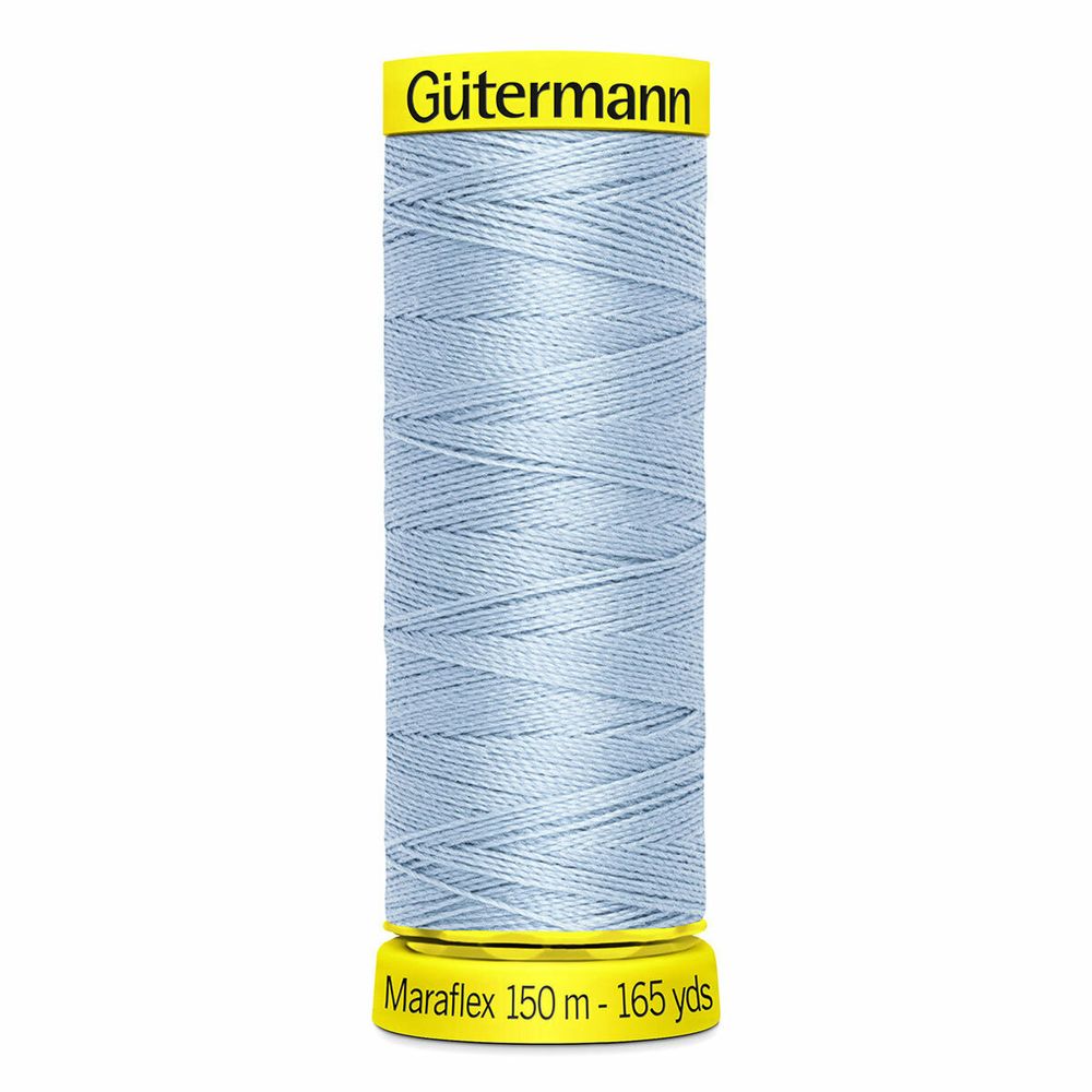 Нитки для трикотажа Gutermann Maraflex 120 (150 метров), 5 кат. | 276 бледно-голубой