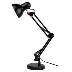 Настольный светильник ЭРА N-214-E27-40W-BK черный | Настольные светильники под лампу