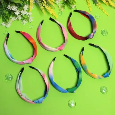 Ободок для волос «Calista - Sara», ширина 2,8см, микс 6 цветов