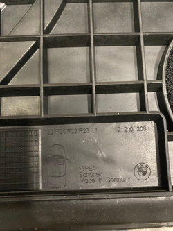 Коврики BMW 3 F30/F31/F34/F80 передние (без xDrive) (Basis) (2 шт)