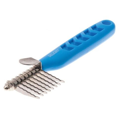 Колтунорез DeLIGHT боковой мини 8 лезвий прямой