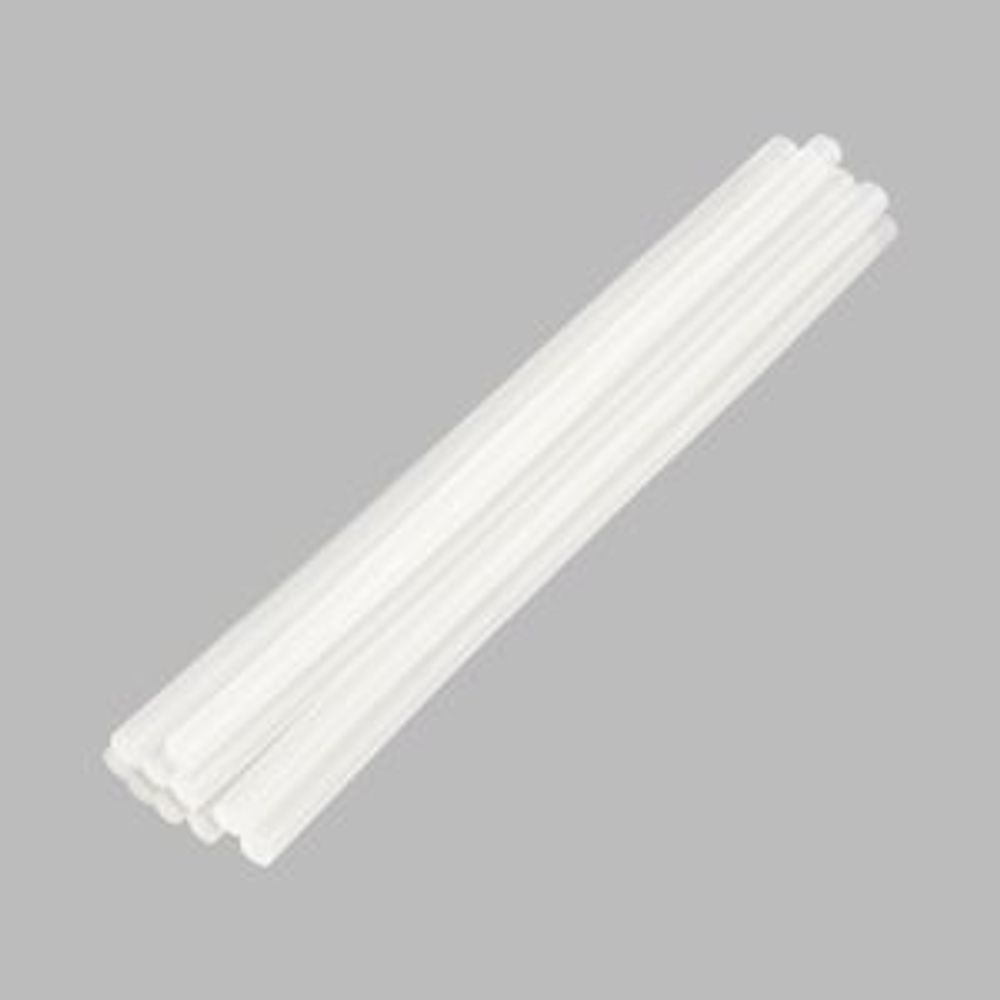 Стержни клеевые Ø 7 мм, 200 мм, прозрачные, упаковка 10 шт. REXANT