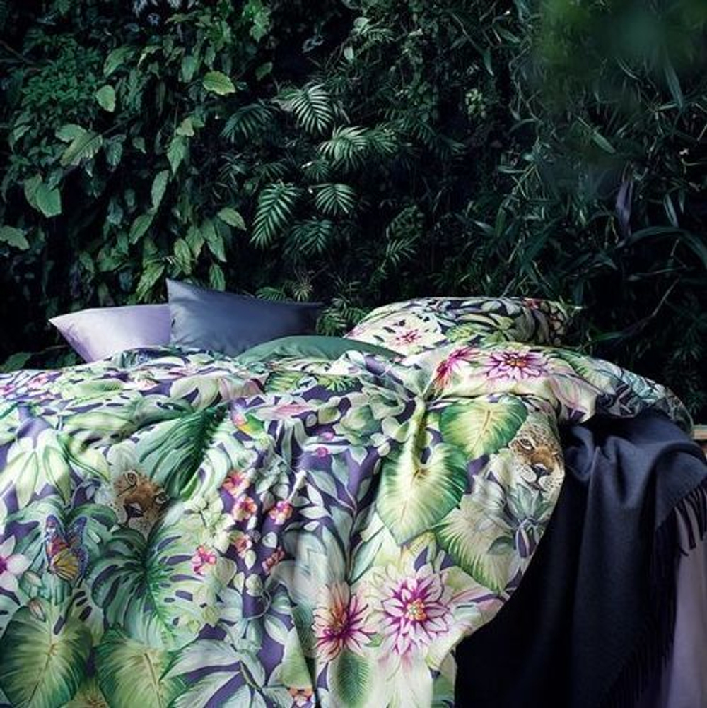 Постельное белье 2 спальное евро Schlossberg Эден Виола 2 Швейцария фото