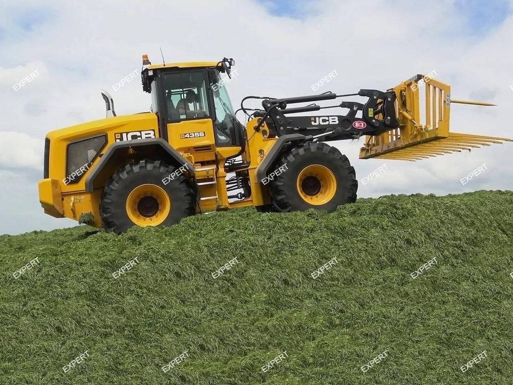 Вилы силосные на Экскаватор-погрузчик Terex