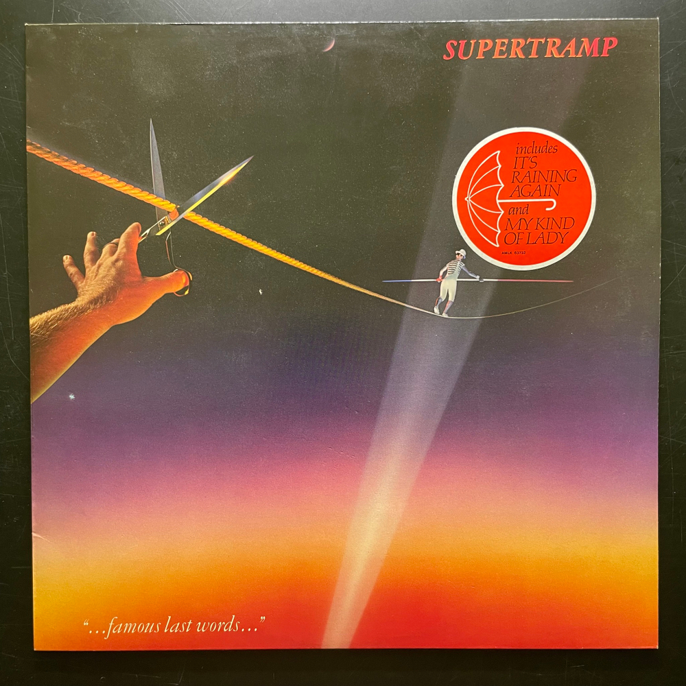 Supertramp - "...Famous Last Words..." (Голландия 1982г.)