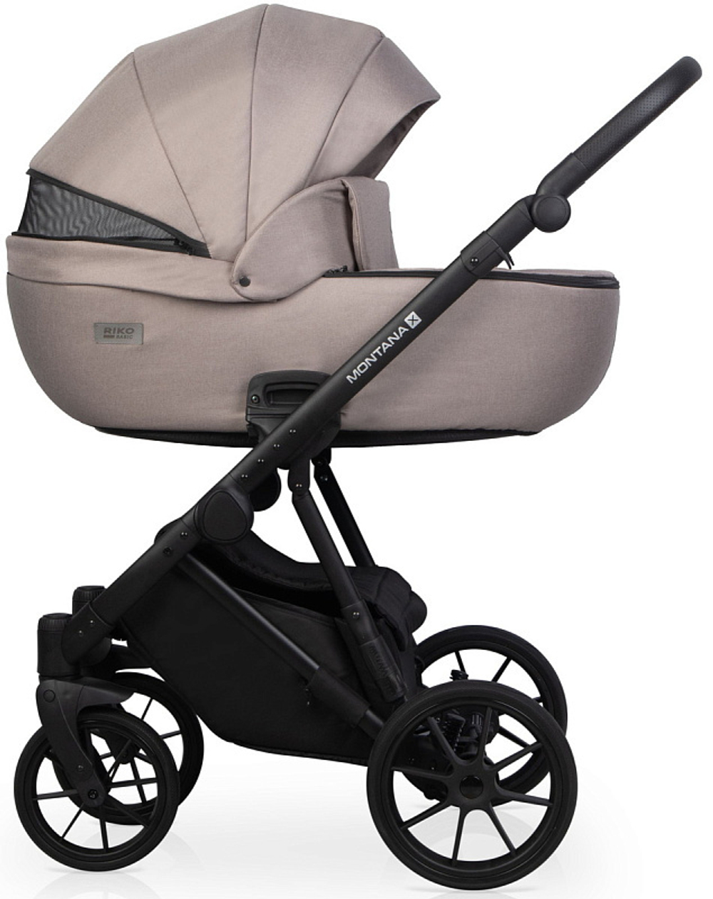 Детская коляска Riko Basic Montana X 3 в 1 50 Beige (бежевый)
