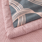 Комплект постельного белья Сатин с Одеялом 100% хлопок на резинке OBR143