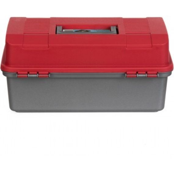 Ящик рыболова Helios двухполочный красный