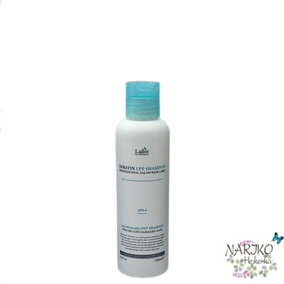 Шампунь для волос бессульфатный с кератином LA'DOR Keratin LPP Shampoo, 150 мл.
