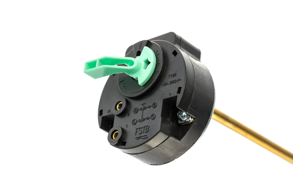 Термостат стержневой RST 16А, 70°С/83°С, с ручкой