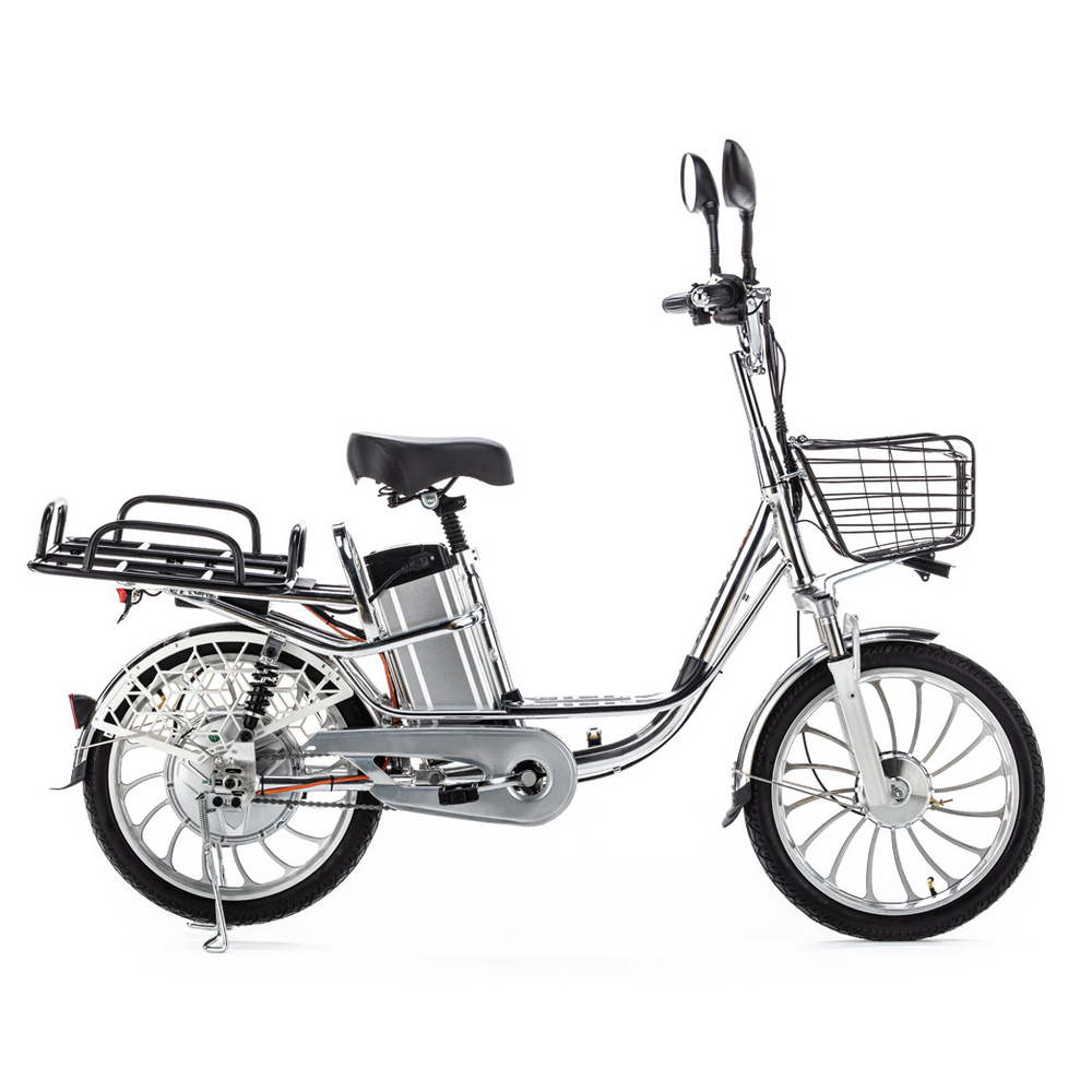 Электровелосипед Motax E-NOT Express 48V10A K серебристый