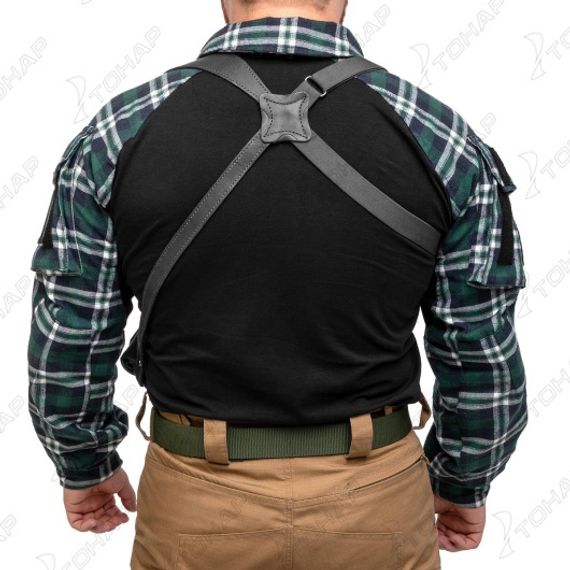 Кобура оперативная к ПМ с з/о на кобуре черная (HS-ОК-24ч) Helios