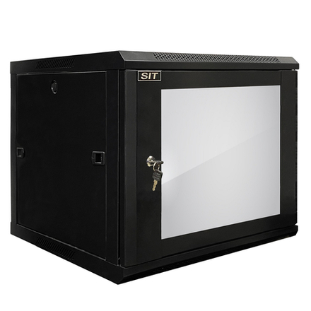 Шкаф настенный 19" 9U, 600*600*501 SIT-WM093