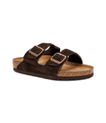 Кожаные шлепанцы arizona Birkenstock - коричневый(951311)