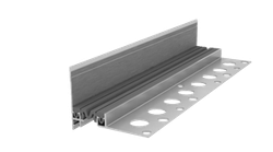 АКВАСТОП ДШМ-15-УГЛ/025 Закладной деформационный шов алюминиевый с ТЭП профилем (3м), м.п.