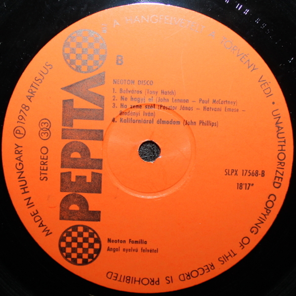 Neoton Fam?lia / Neoton Disco (LP)