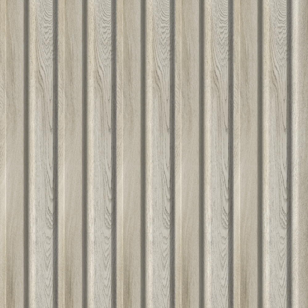 Панель Стеновая Реечная Beats, (Битс), Стандарт, Дуб Грей, 2700x119x16 мм