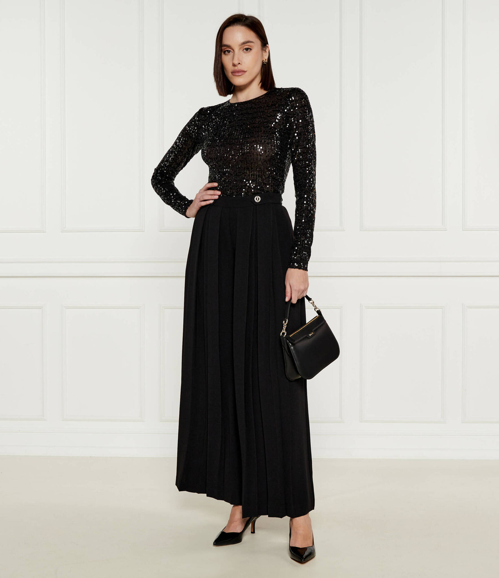 Блузка PAILLETTES DKNY - черный(D2G4A119)