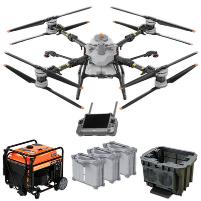 Агродрон DJI Agras T100 Combo (в комплекте 3 батареи и генератор)