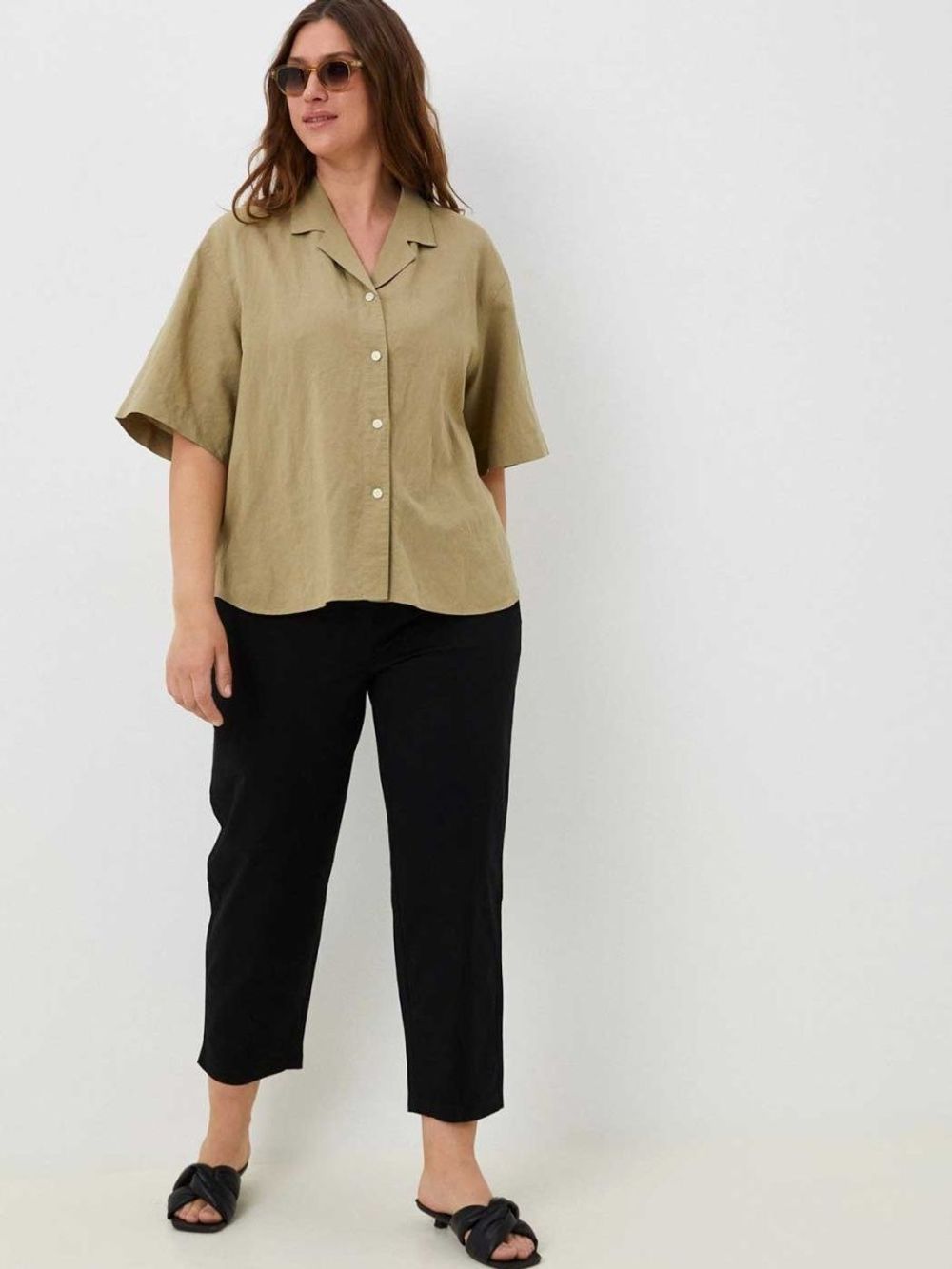 Брюки из хлопка