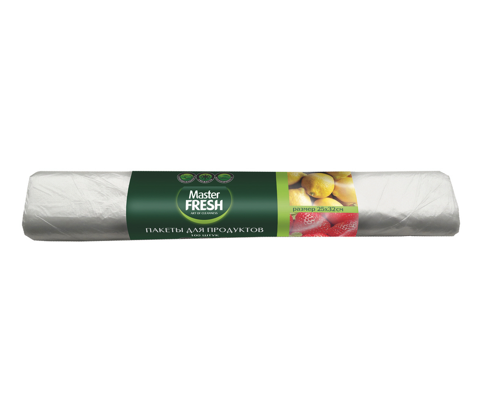 Master FRESH ЭКОНОМ Пакеты для продуктов 100 штук 6мкм