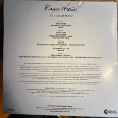 Roger Waters – Au Quebec - Crystal Clear 2LP