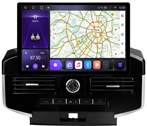 Магнитола для Toyota Land Cruiser 200 2007-2021 (экран климата внизу) - Kuberg ZH-T1201FW/KP13-S10 монитор 13" QLED+2K на Android 12, Быстрая, 4G SIM-слот, CarPlay