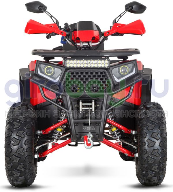 Бензиновый квадроцикл WHITE SIBERIA BARS 200CC PRO (Красный)