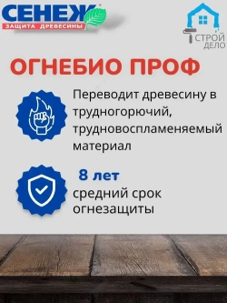 Сенеж Строительный антисептик Водооталкивающий 23 кг 23 л
