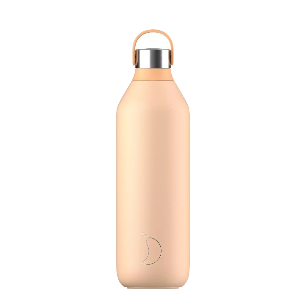 Chilly's Bottles - Термобутылка Series 2 1л персик / артикул   B1000S2PORG  / GTIN 604947807694