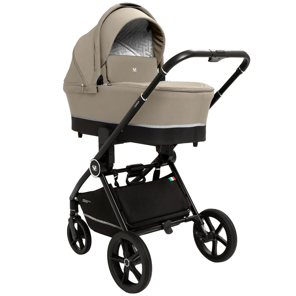 Детская коляска Sweet Baby Cupola New 2 в 1 Almond Beige